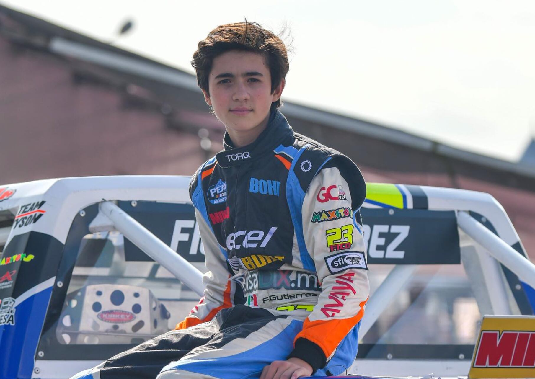 El piloto mexicano Fico Gutiérrez Hoppe murió a los 17 años de edad