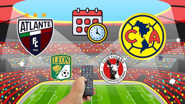 Atlante vs América destaca en el viernes botanero de la Liga MX, el 24 de julio