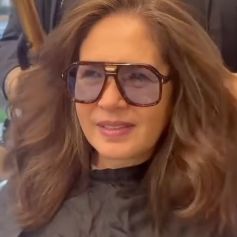 Yolanda Andrade se deja ver en el estilista en medio de su recuperación