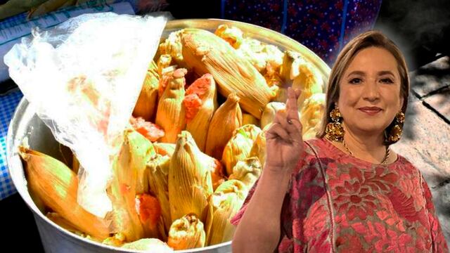 Equipo de Xóchitl Gálvez causa polémica por alterar foto de tamales de El País para impulsar su campaña