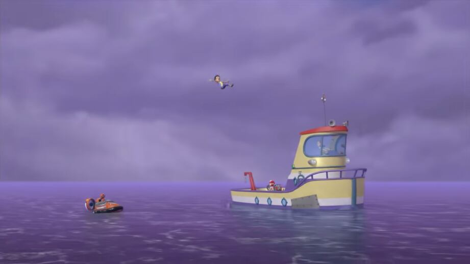 Paw Patrol por Día del Hombre del Tiempo