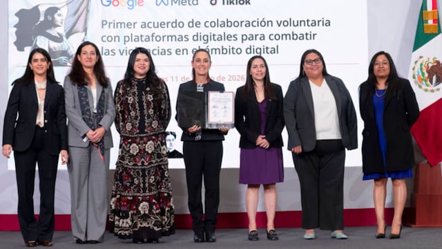 Plataformas digitales colaborarán con el gobierno para erradicar la violencia