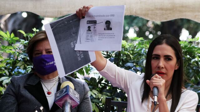 Mariana Moguel, hija de Rosario Robles, en diciembre de 2021