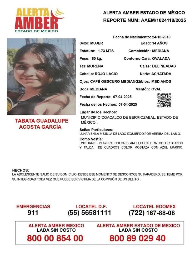 Coacalco: Han desaparecido 6 mujeres en diferentes puntos y esto se sabe