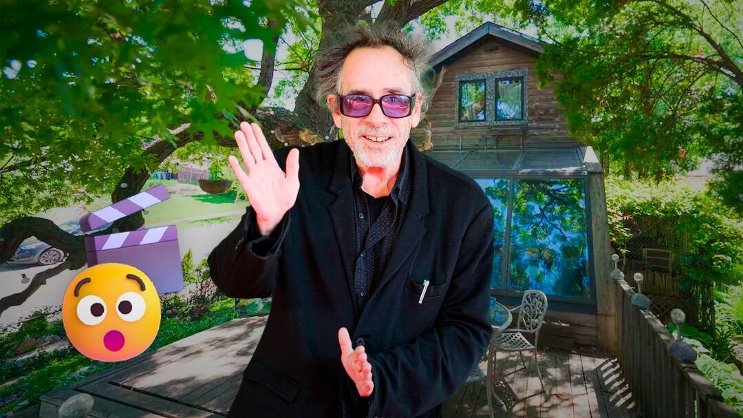 El increíble Airbnb que parece inspirado por las películas de Tim Burton