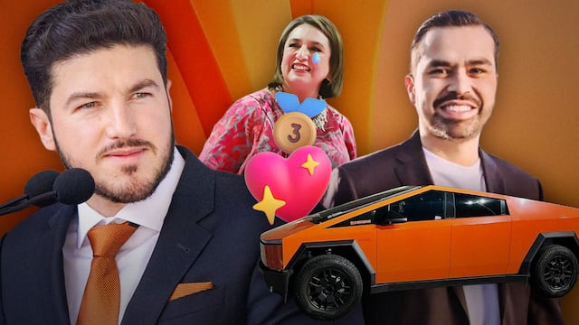 Samuel García se olvida de los escándalos y promete rifar su Cybertruck si Jorge Álvarez Máynez rebasa a Xóchitl Gálvez