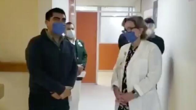 Recorrido en Hospital de Tijuana.