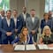 Mara Lezama, gobernadora de Quintana Roo, firma histórico fondo para turismo de cruceros en Cozumel y Mahahual