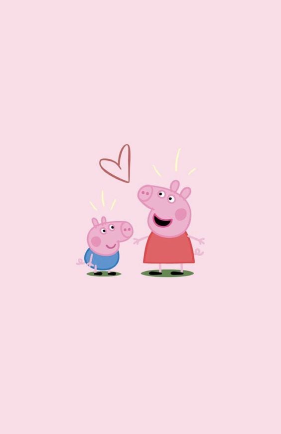 Fondos Peppa Pig de San Valentín