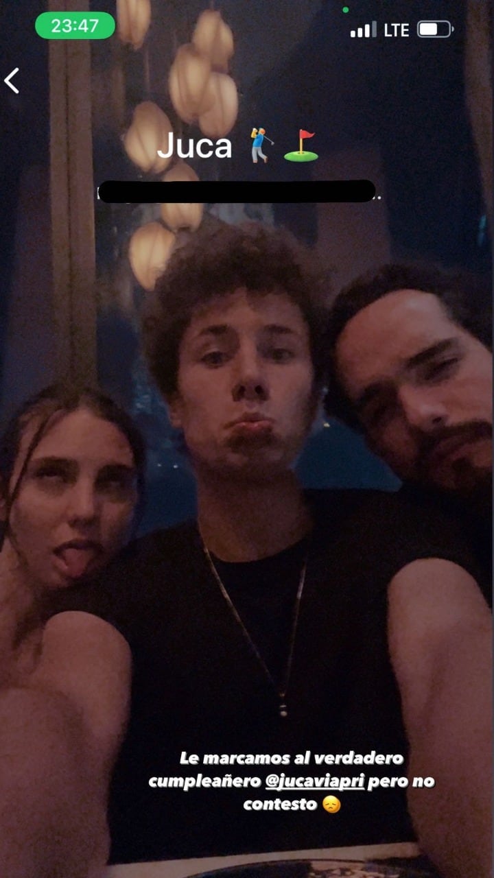 Juanpa Zurita festeja su cumpleaños 26