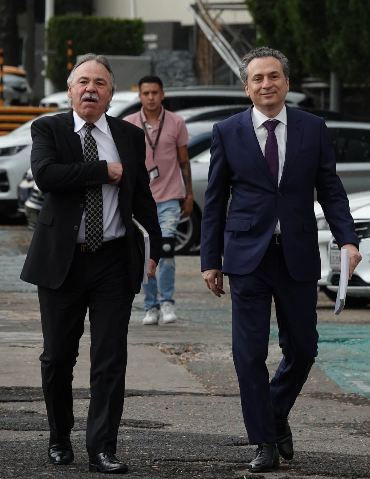 Emilio Lozoya reapareció para audiencia del caso Agronitrogenados