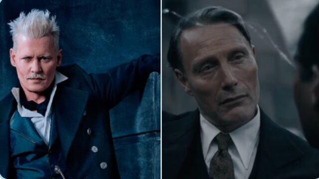 Mads Mikkelsen y Johnny Depp