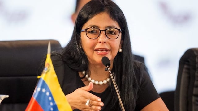 Delcy Rodríguez, vicepresidenta ejecutiva de Venezuela