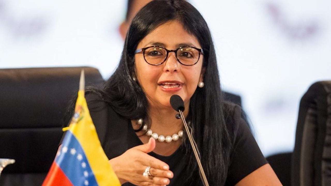 Delcy Rodríguez, vicepresidenta ejecutiva de Venezuela
