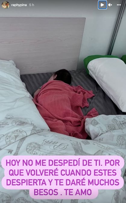 Raphy Pina no se despidió de su hija por esta razón
