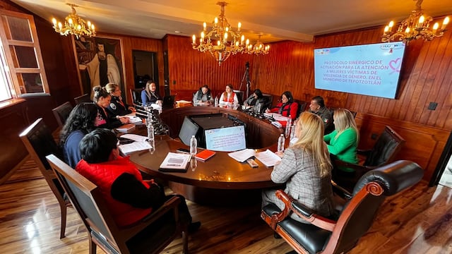 Gobierno de Tepotzotlán revisa y refuerza protocolos de atención a mujeres.