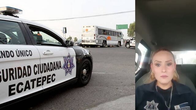 Policía de Ecatepec amenaza con dispararse por acoso