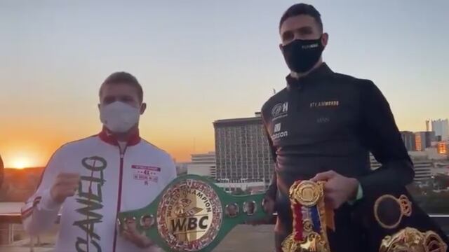Canelo y Callum Smith