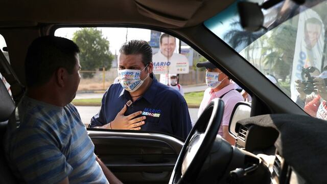 Mario Zamora, candidato del PRI-PAN-PRD