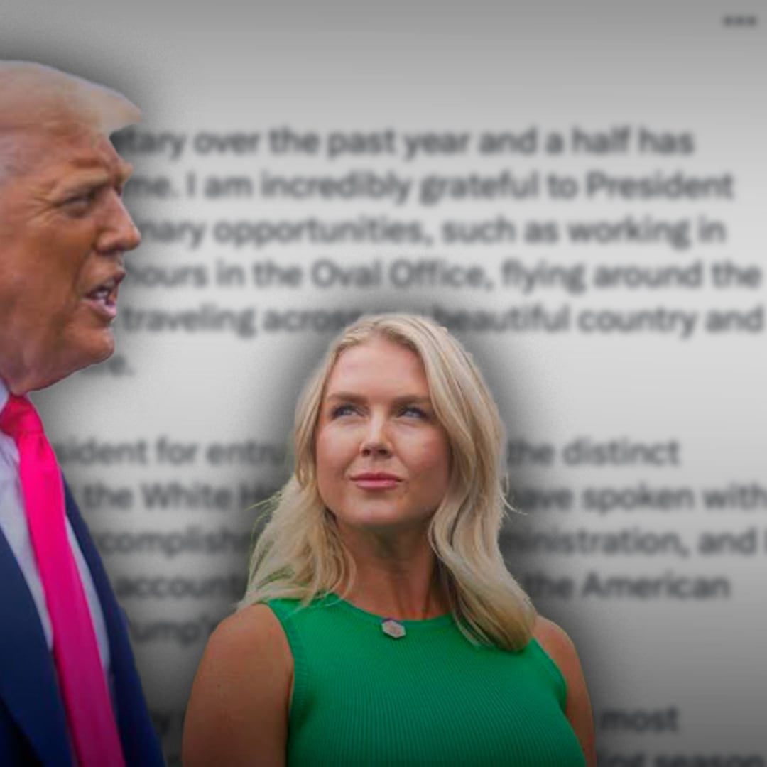 Karoline Leavitt seguirá trabajando para Trump tras dejar su puesto en la Casa Blanca