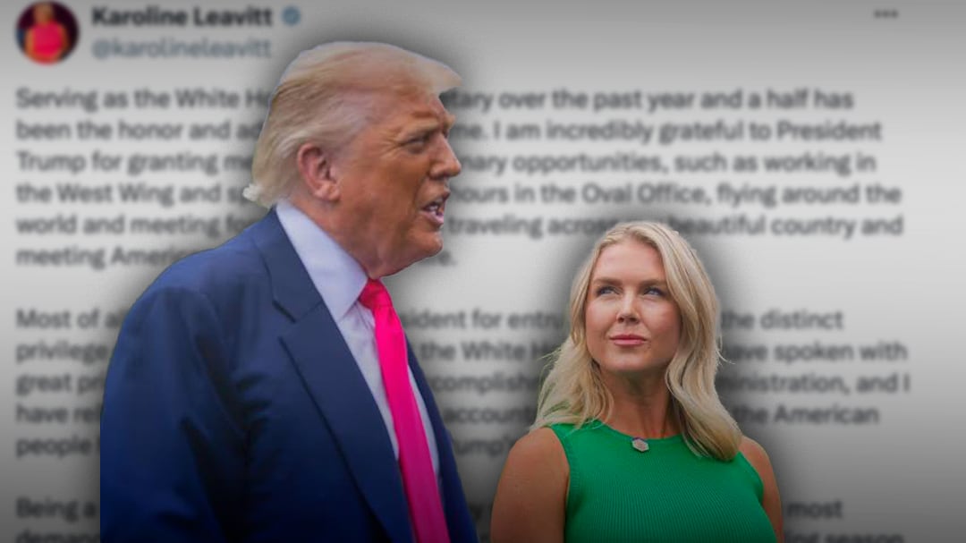 Karoline Leavitt seguirá trabajando para Trump tras dejar su puesto en la Casa Blanca