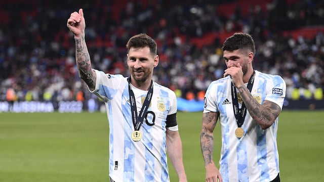 Lionel Messi Rodrigo de Paul