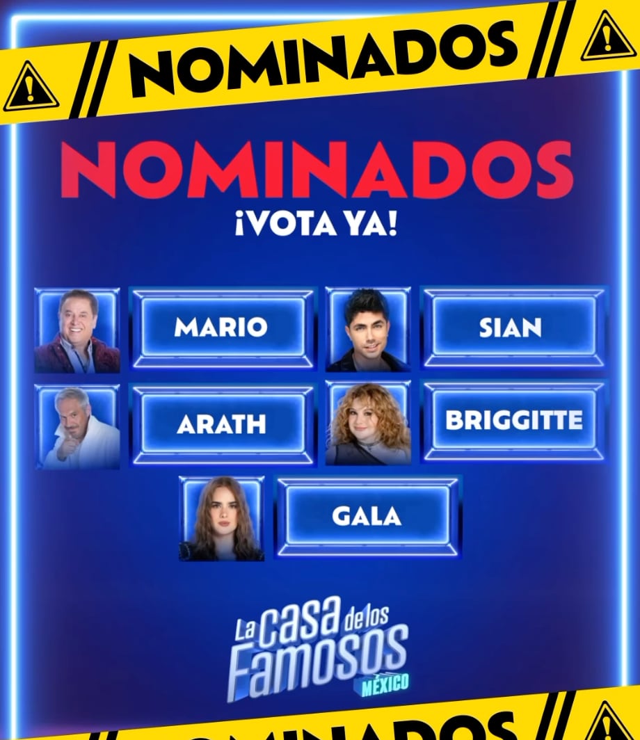 Nominados semana 8 La Casa de los Famosos 2024