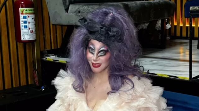 Shanik Berman como drag queen revela cuál es su nuevo nombre