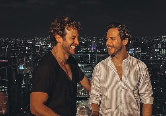 Lambda García y Diego Oseguera