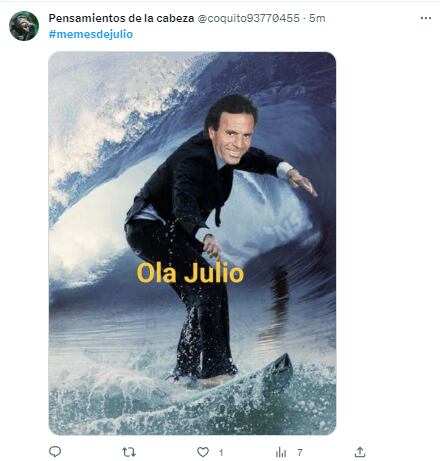 Memes por el mes de julio
