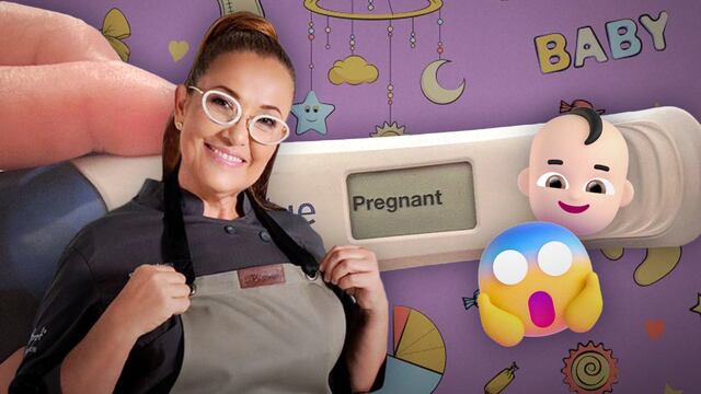 ¿La chef Betty Vázquez está embarazada? Con una prueba de embarazo positiva comparte su alegría.
