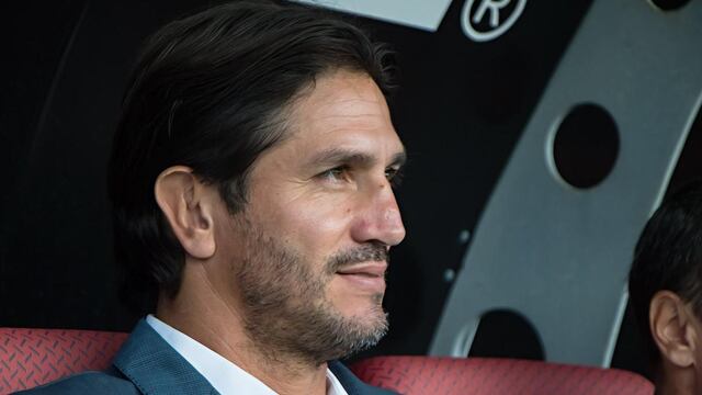 Bruno Marioni en el banquillo de Venados.