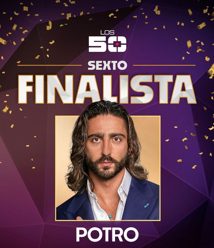 Luis Potro Caballero se convierte en el sexto finalista de Los 50