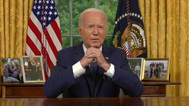 Joe Biden da mensaje sobre intento de asesinato contra Donald Trump