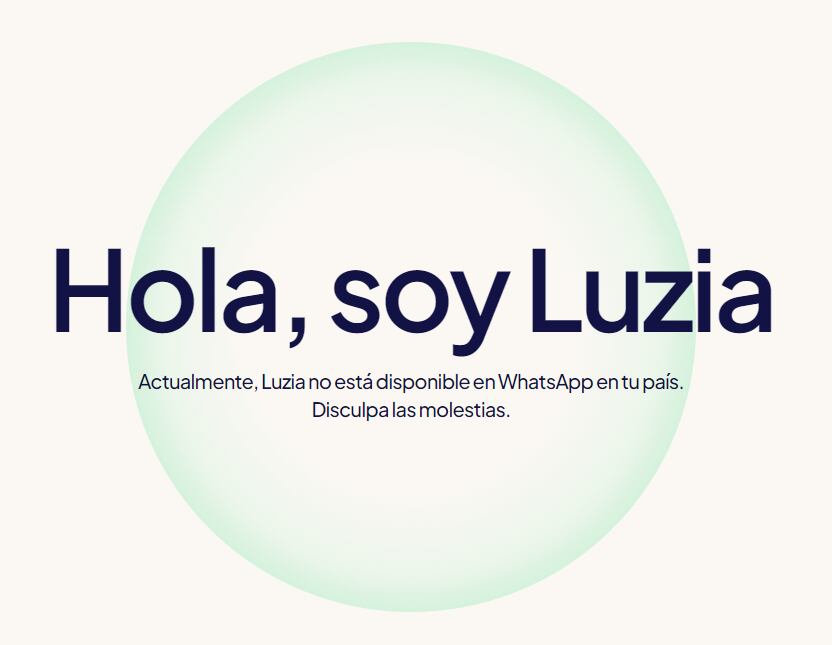 LuzIA, chat de inteligencia artificial en WhatsApp