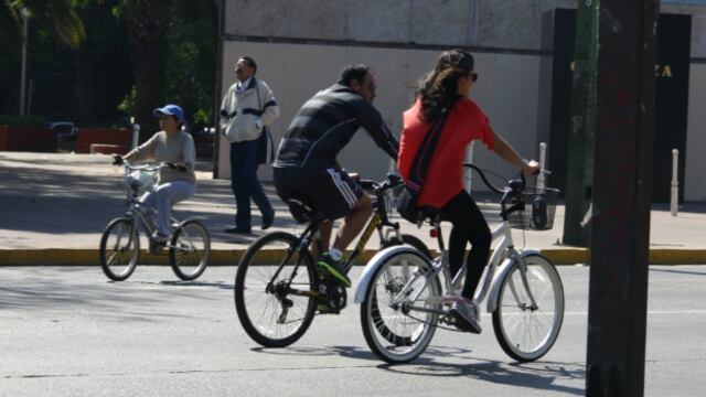 Ciudades bicicleteras y peatonales que sean más vivibles y más competitivas... Pero menos contaminadas y violentas...