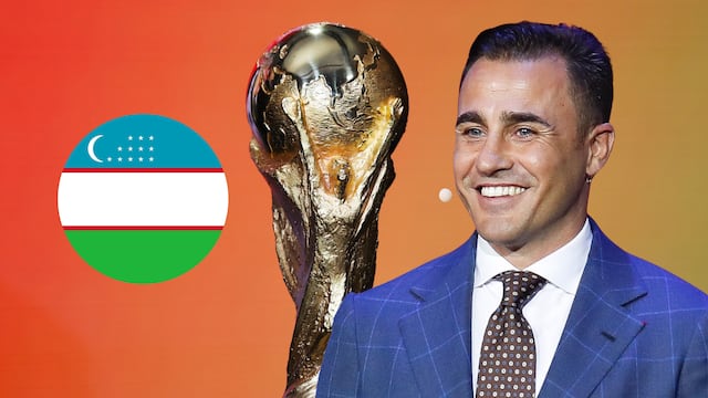 El ex jugador Fabio Cannavaro regresa al Mundial como entrenador de la selección de Uzbekistán