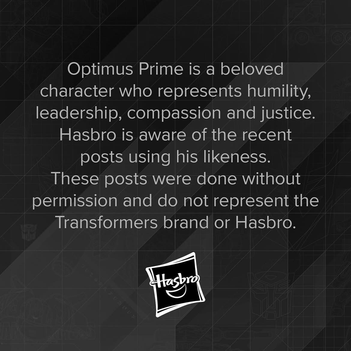 Comunicado de Hasbro critica aDonald Trump por usar a Optimus Prime