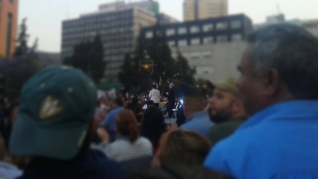 AMLO en Monumento a la Revolución