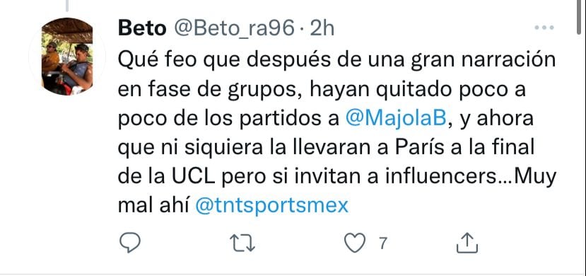 La exclusón de 'Majo' Gónzalez también causó molestias en redes.