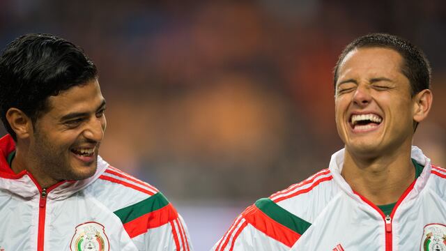 Chicharito Hernández y Carlos Vela