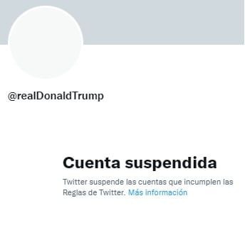 Cuenta de Twitter de Donald Trump