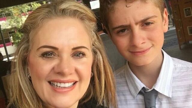 Erika Buenfil y Nicolás