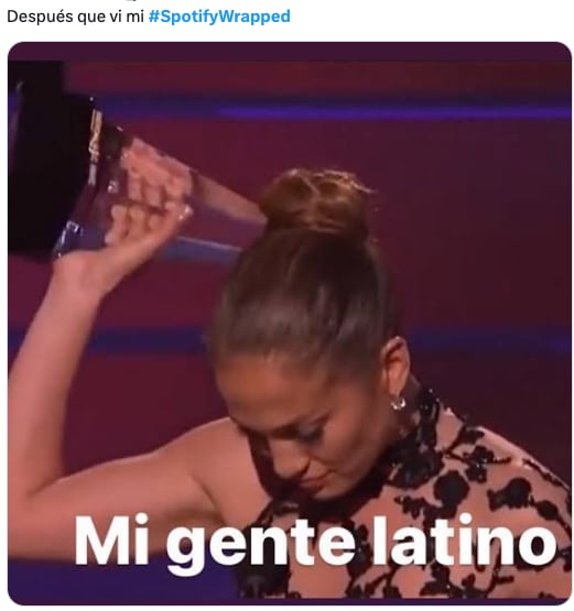 Memes de la salida del Spotify Wrapped 2023