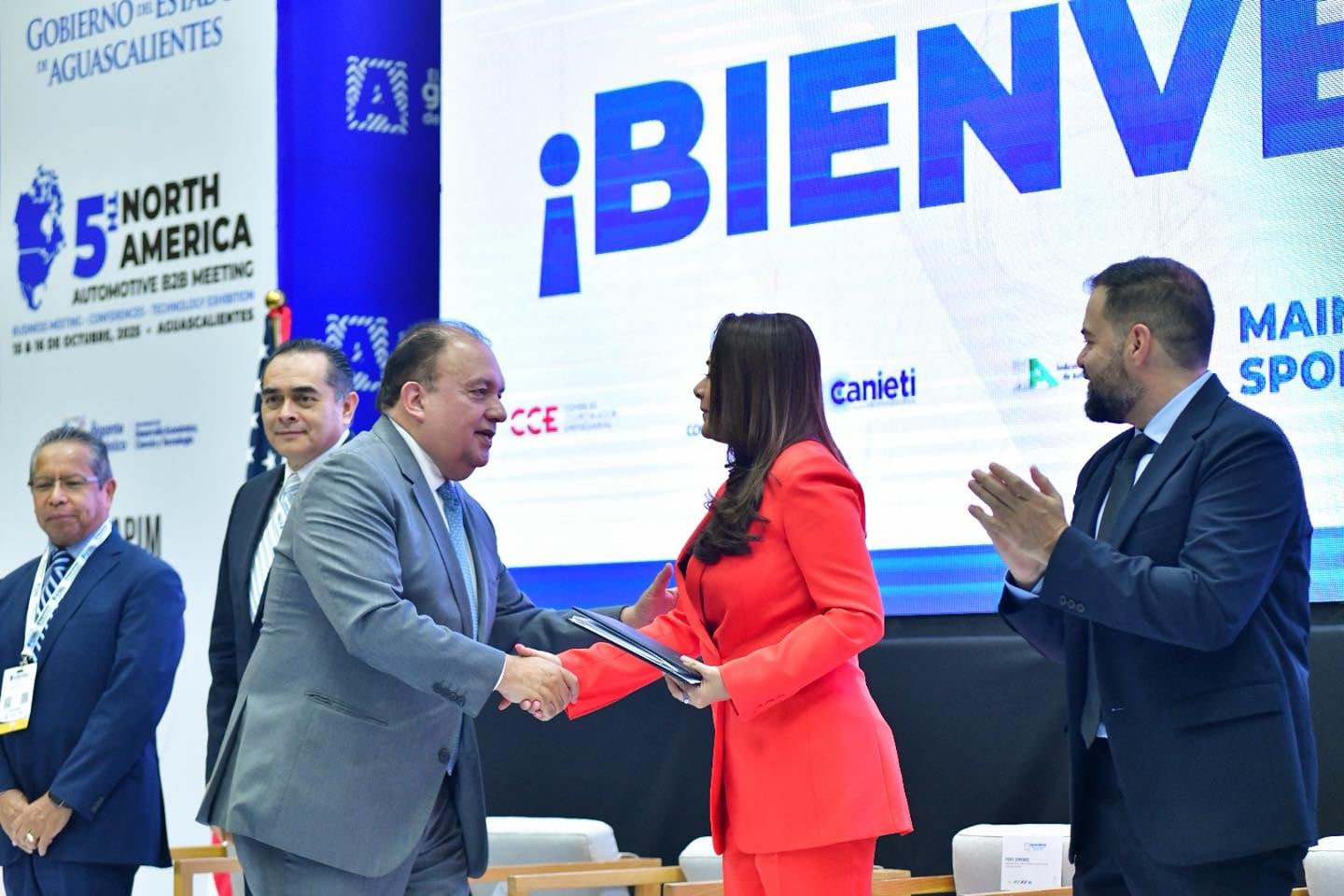 Tere Jiménez inaugura 5.a edición del North America Automotive B2B Meeting.