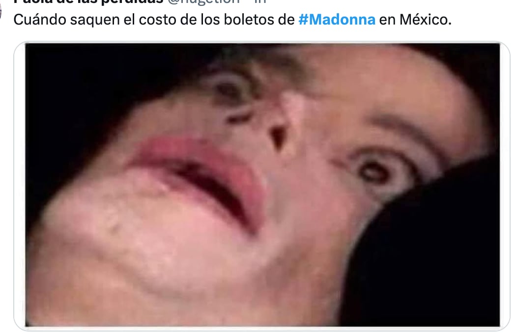Memes inundan las redes tras el anuncio del concierto de Madonna en México