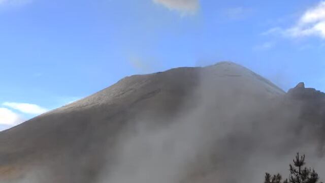 Volcán Popocatépetl el 7 de julio