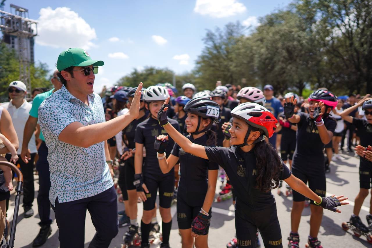 Samuel García inaugura Parque Fundidora