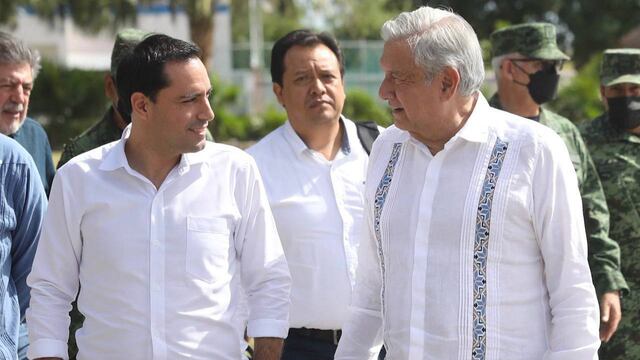 Mauricio Vila y AMLO
