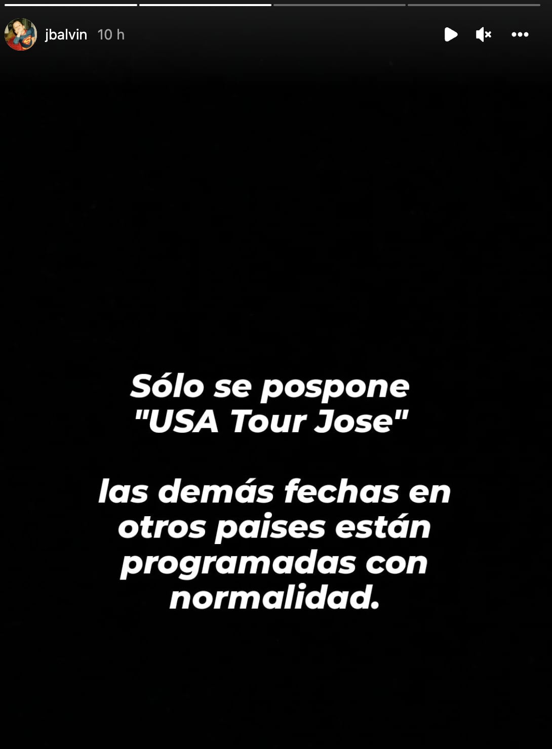 J Balvin seguirá con su gira en Ecuador